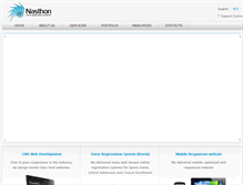 Tablet Screenshot of nasthon.com